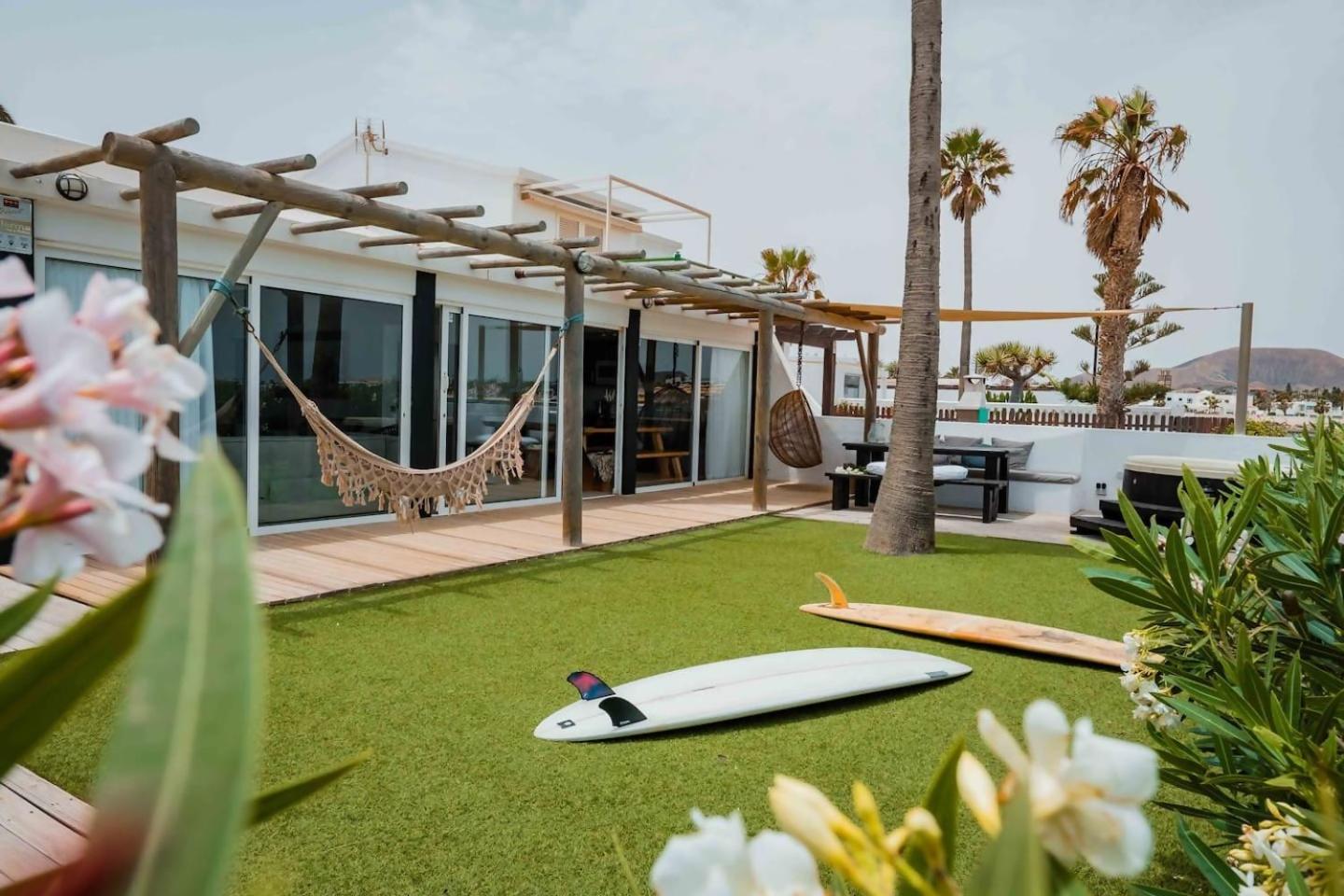 Villa Maluhia Frente Al Mar Y Jacuzzi Corralejo Exteriör bild